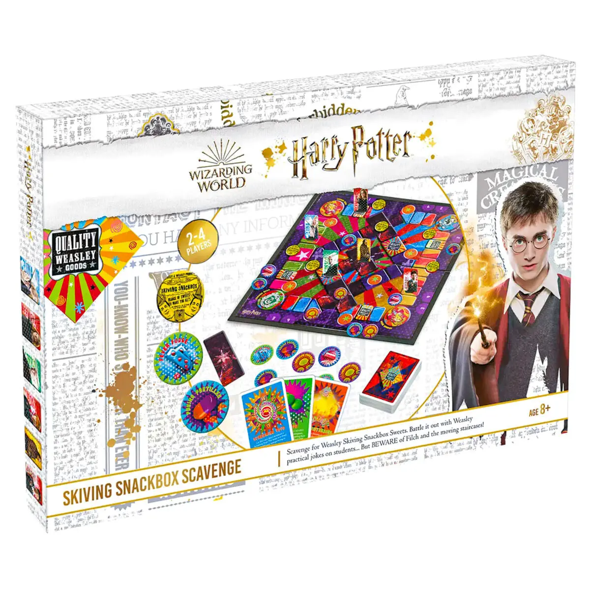 Harry Potter Skiving Snackbox Scavenge Board Game 1