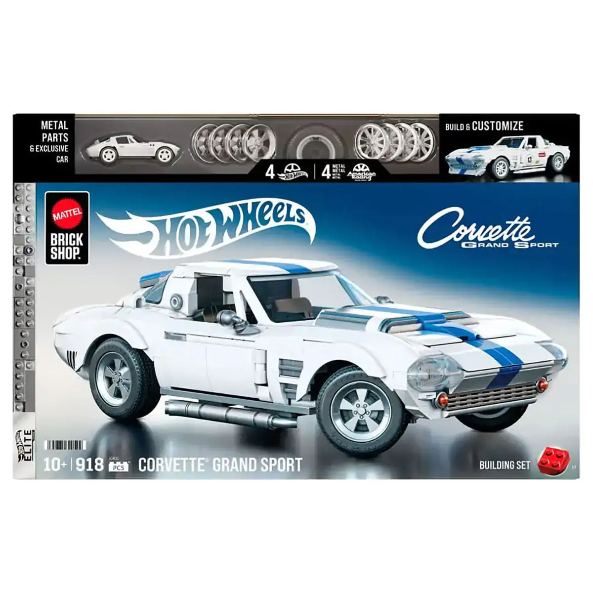 Hot Wheels Corvette Grand Sport Building Set 1