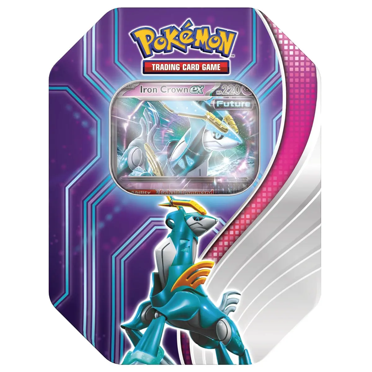 Pokémon Tcg: Paradox Destinies Iron Crown Ex Tin 1