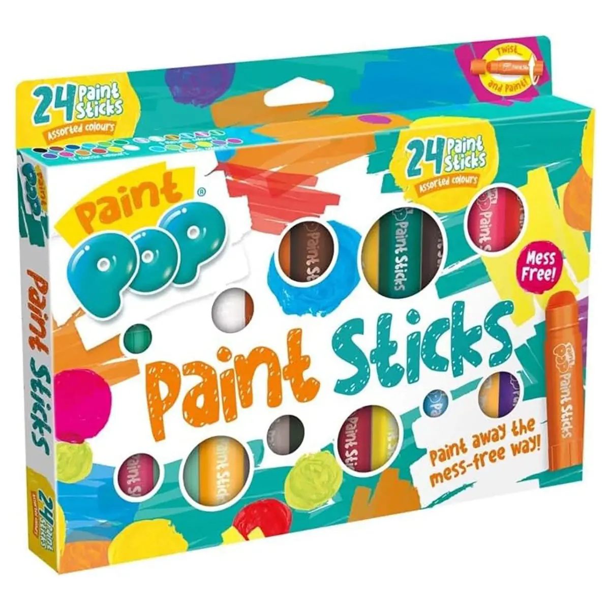 Paint Pop Paint Sticks (24 Pack) 1