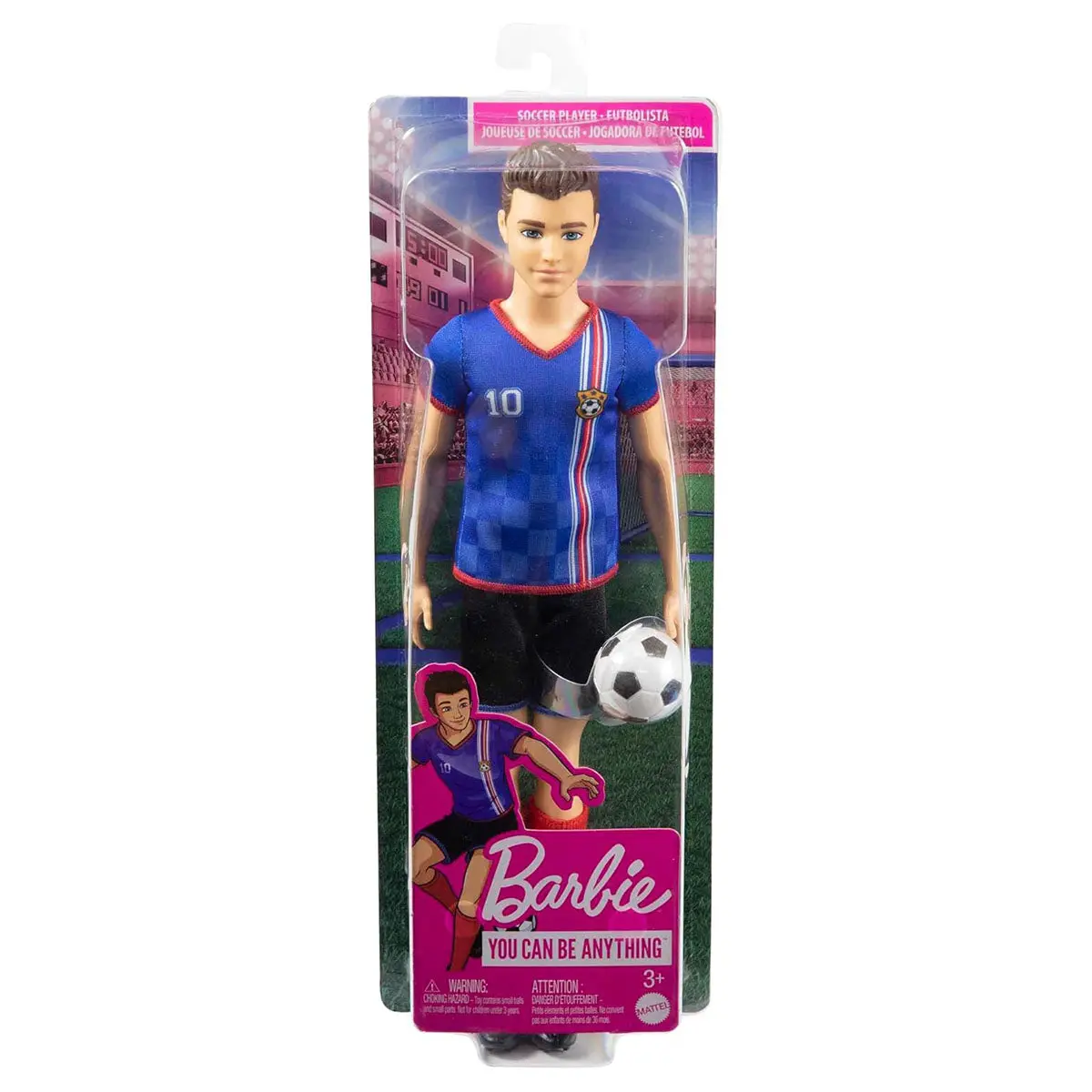 Barbie Careers Soccer Player Ken Doll 1