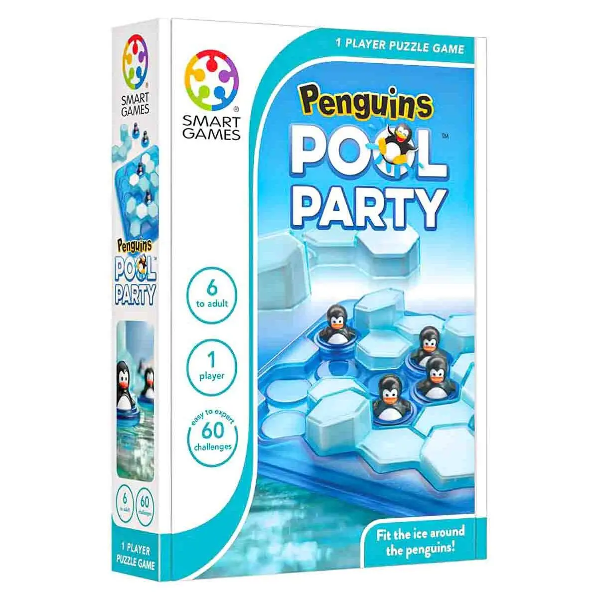 Penguins Pool Party Puzzle Game 1