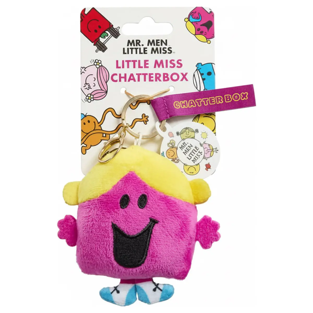 Mr. Men: Little Miss Chatterbox Keyring 1