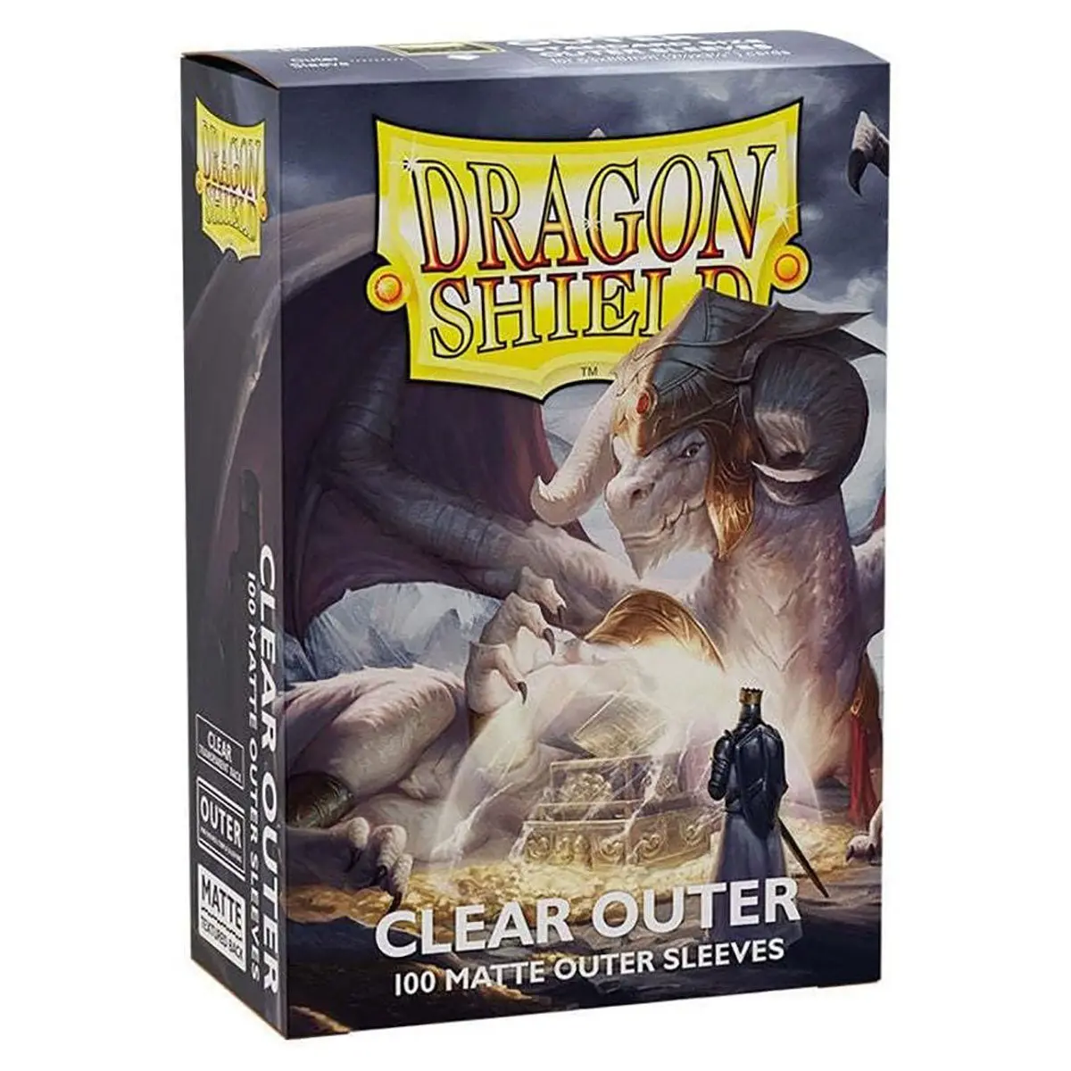Dragon Shield Clear Outer Sleeves - Matte Standard Size (100) 1