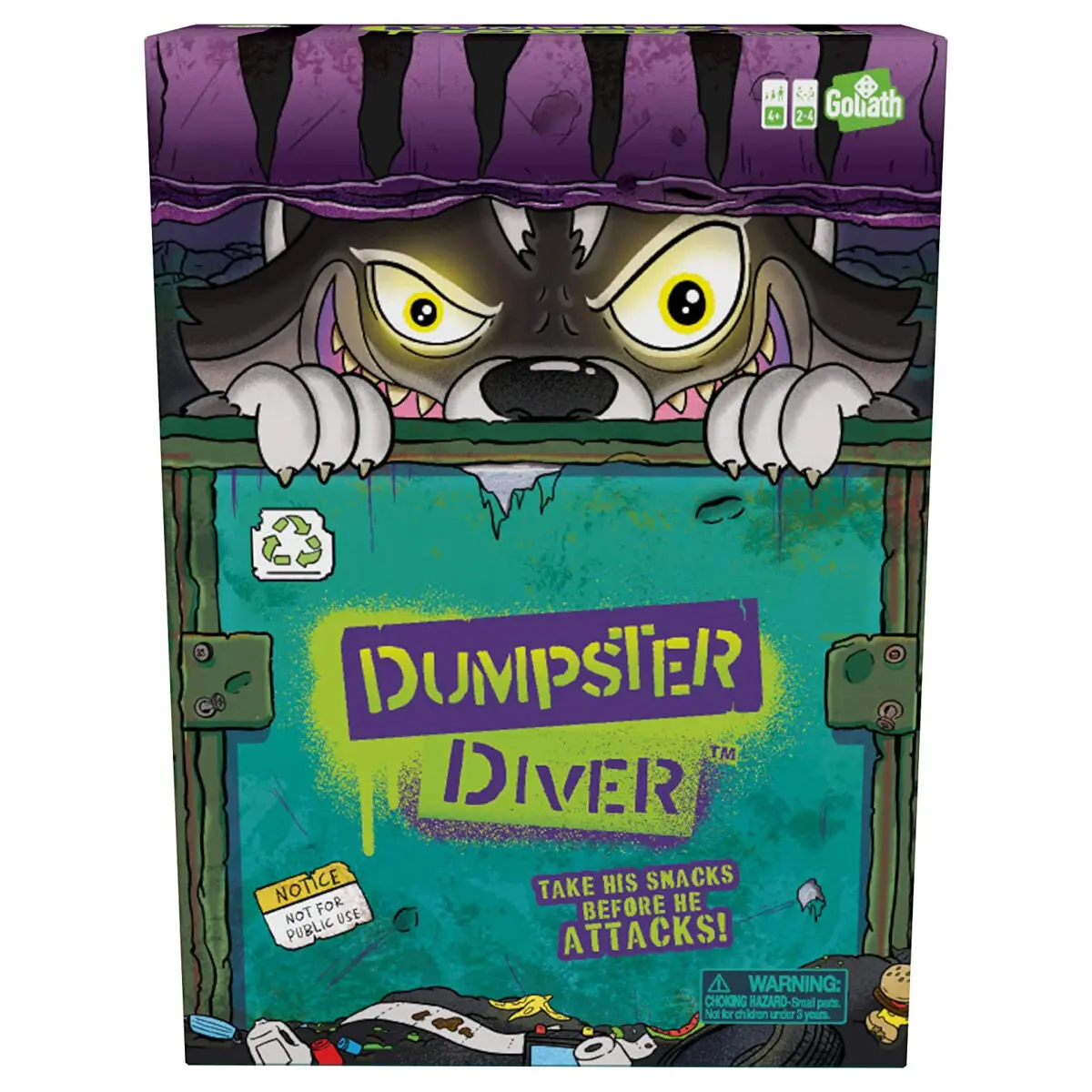 Dumpster Diver Game 1