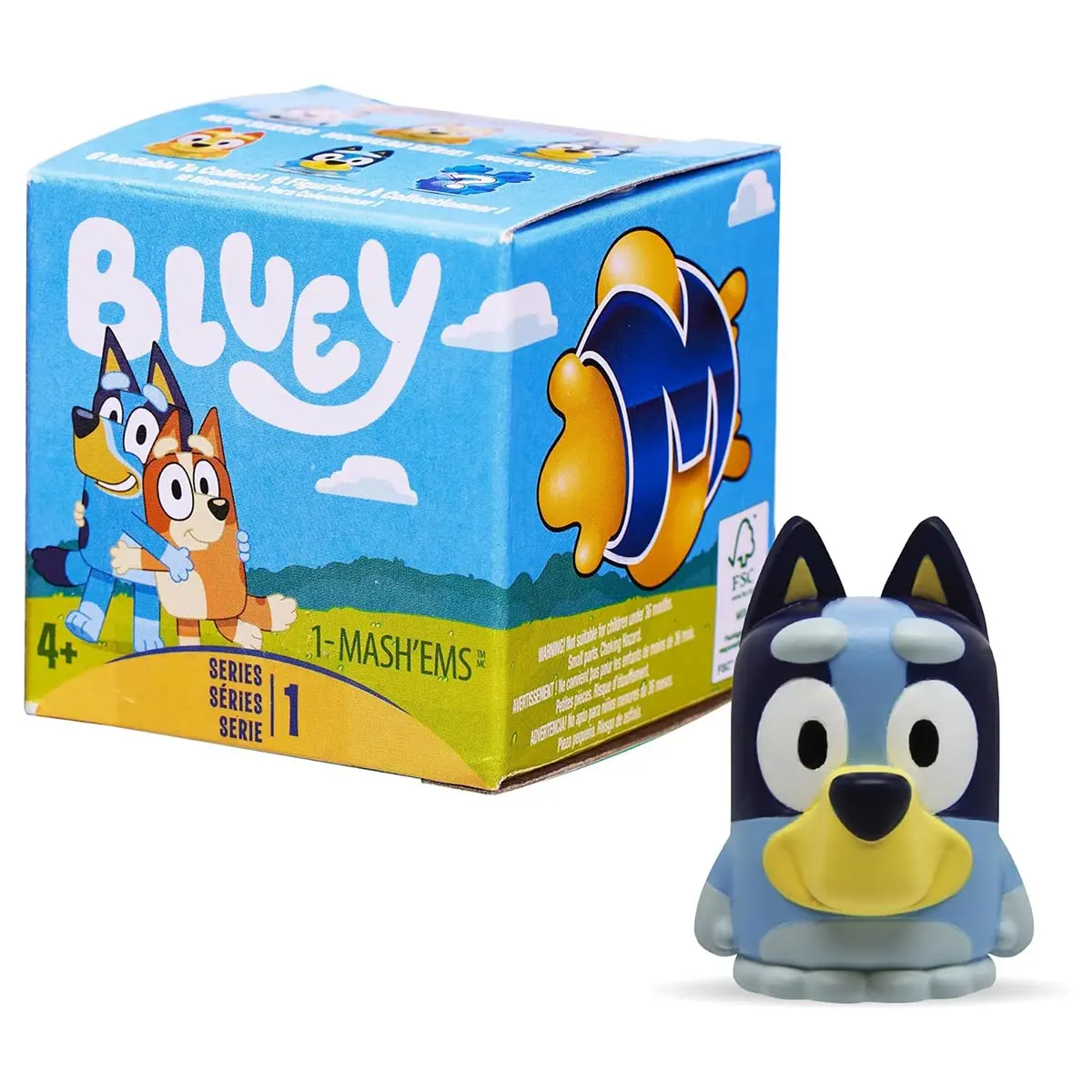 Bluey Mash'ems Figure Series 1 (Styles Vary) 1