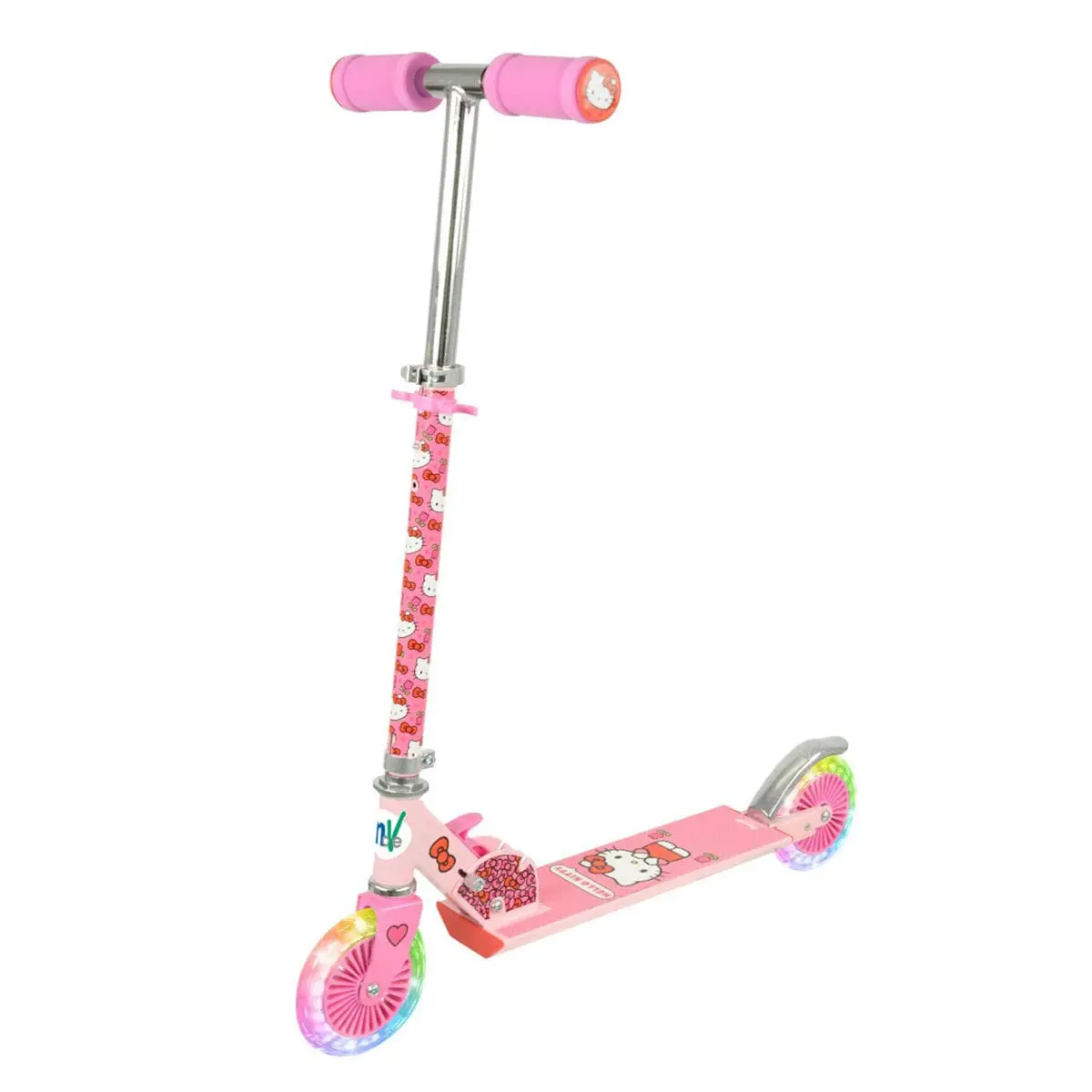 Hello Kitty Folding In-Line Scooter With Light Up Wheels 1