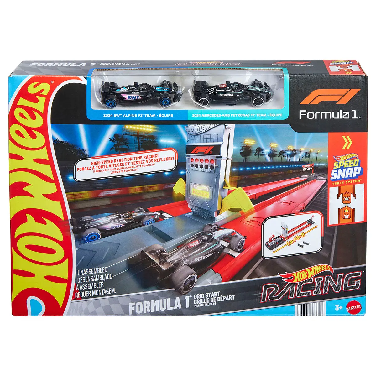 Hot Wheels Racing Formula 1 Grid Start Set 1