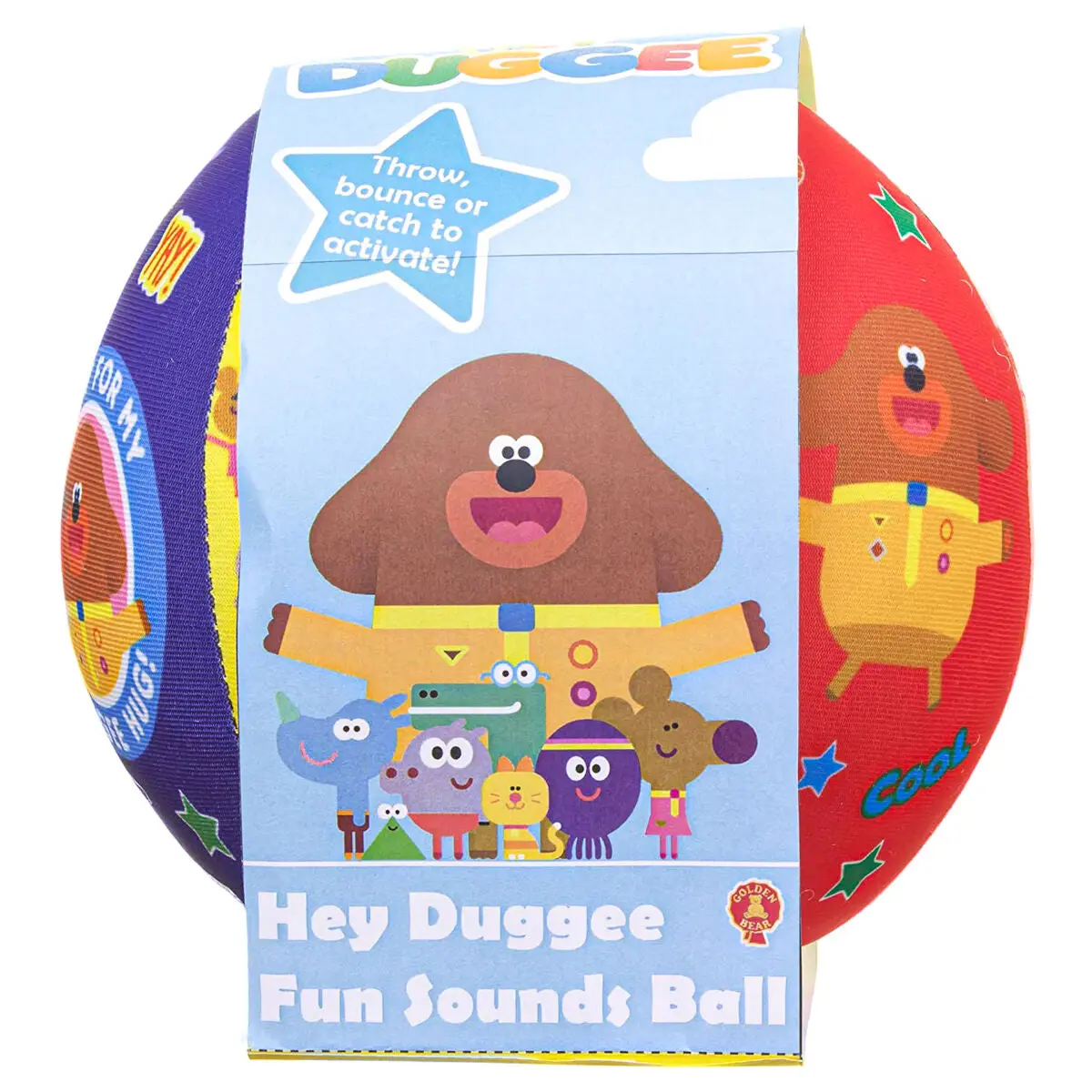 Hey Duggee Fun Sounds Ball Soft Toy 1