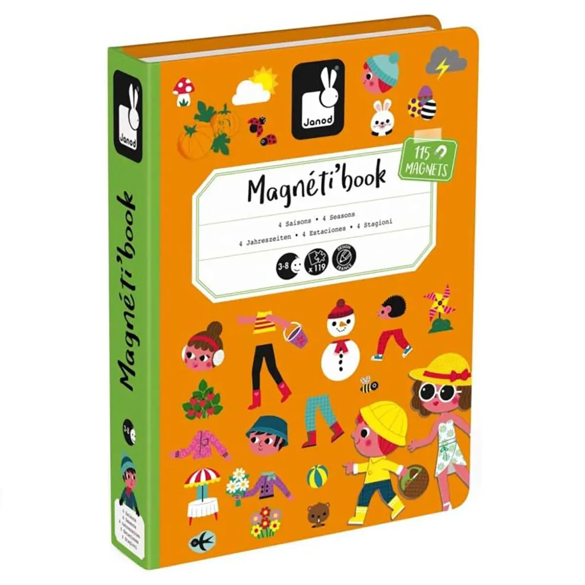 Janod 4 Seasons Magneti'book 1