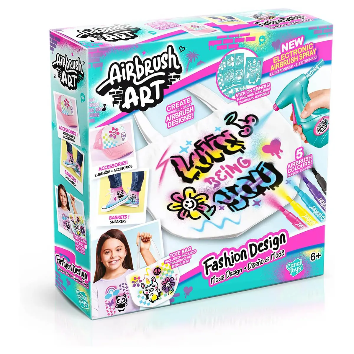 Airbrush Art Fashion Design Kit 1