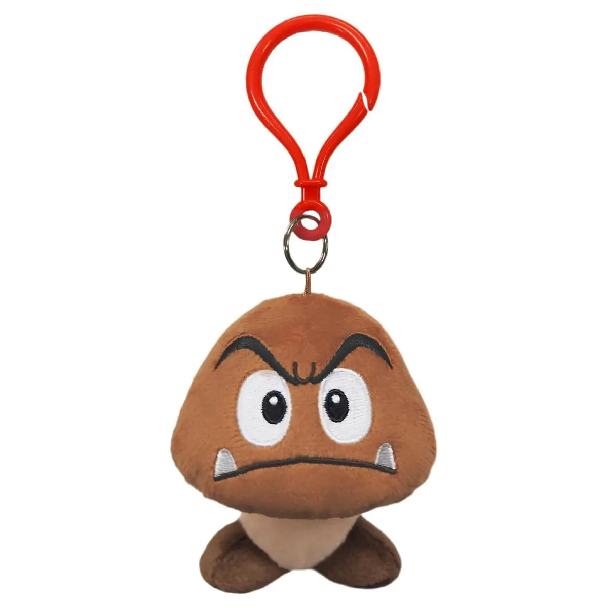 Super Mario Goomba Plush Keychain 1