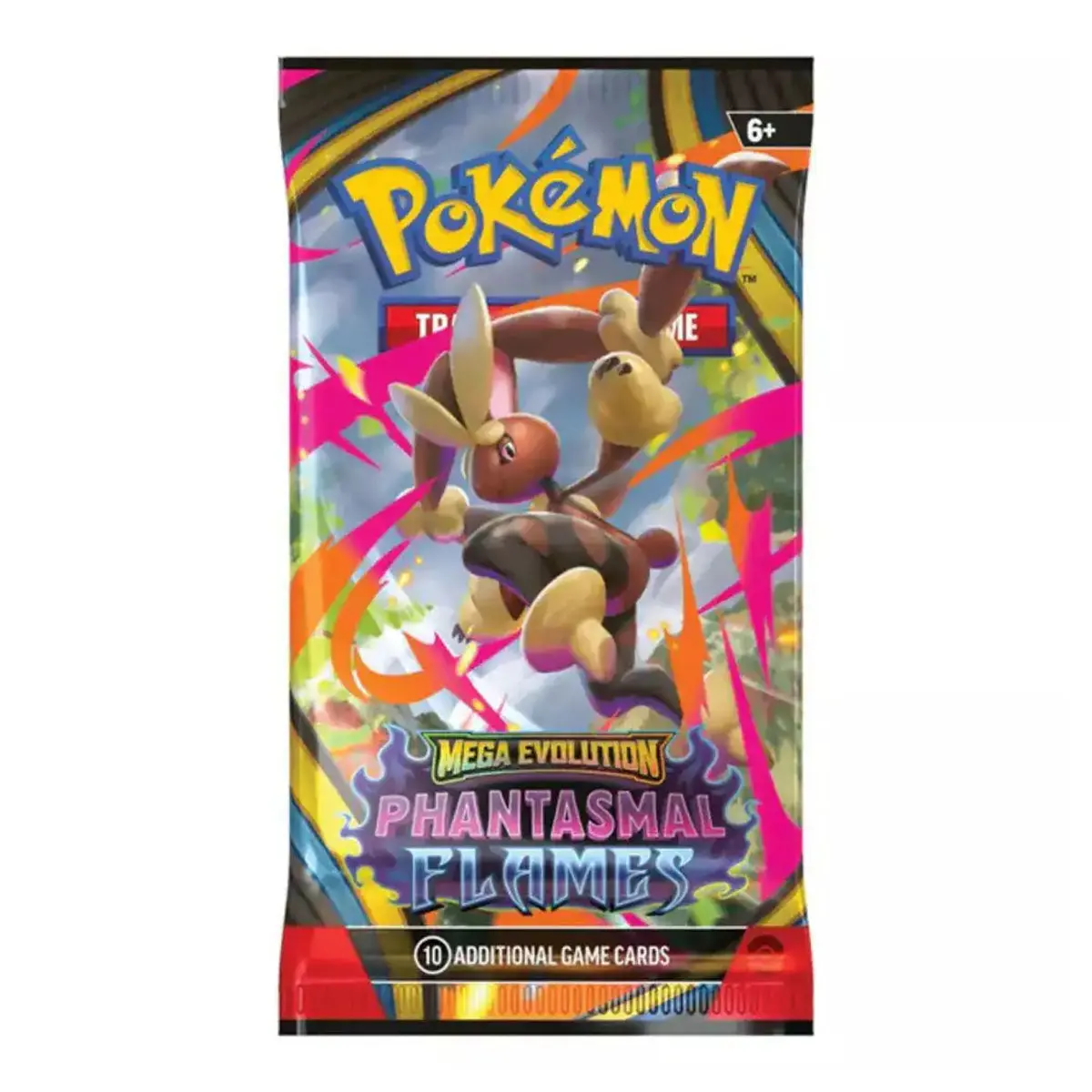 Pokémon Tcg: Mega Evolution Phantasmal Flames Booster Pack 1
