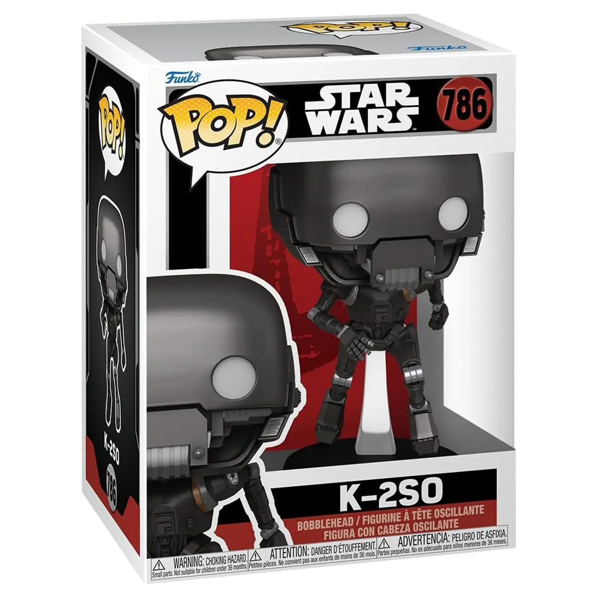 Funko Pop! Star Wars: Andor S3: K-2So Bobblehead Figure #786 1