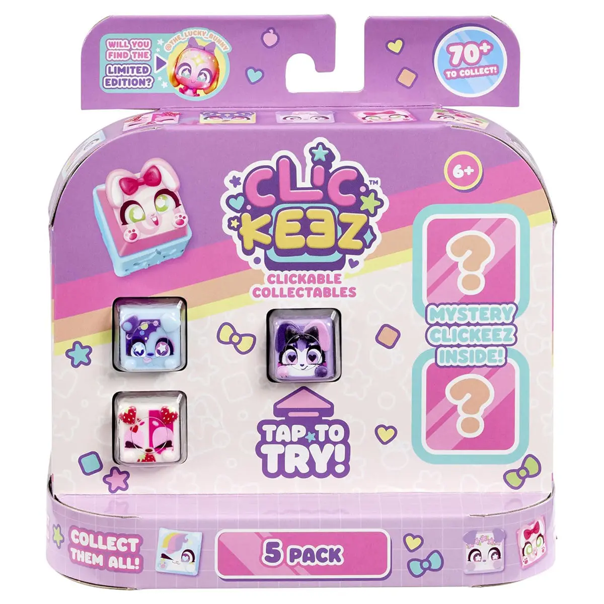 Clickeez Clickable Collectables (5 Pack) 1