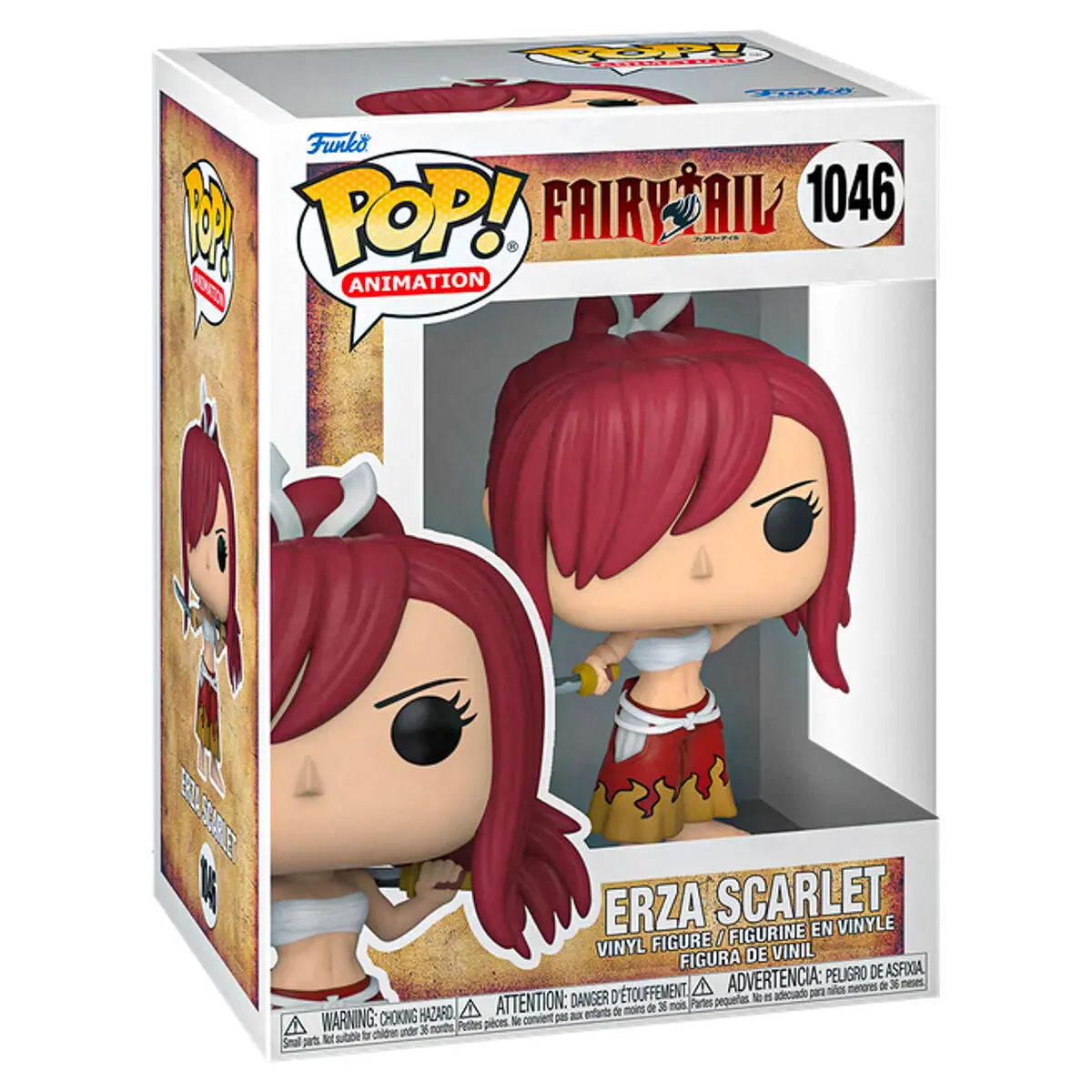 Funko Pop! Animation: Fairy Tail Erza Scarlet Vinyl Figure #1046 1