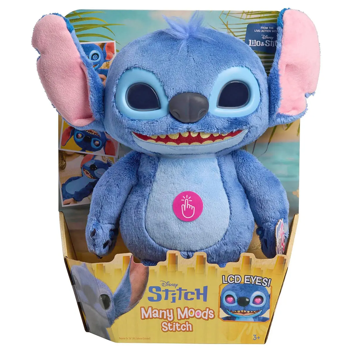 Disney Stitch: Many Moods Stitch 14" Interactive Plush 1