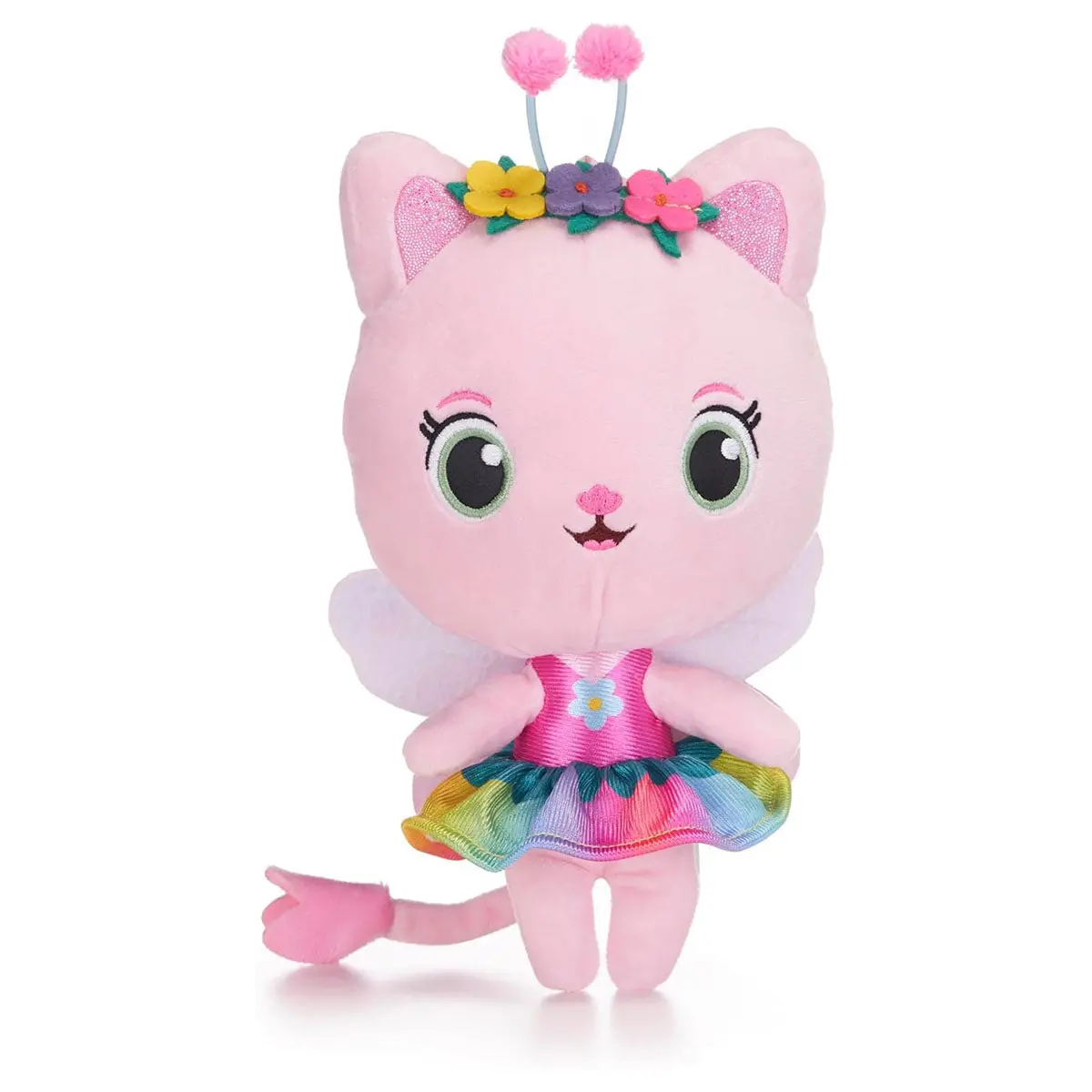 Gabby's Dollhouse Fairylandia Rainbow Kitty 10" Plush 2