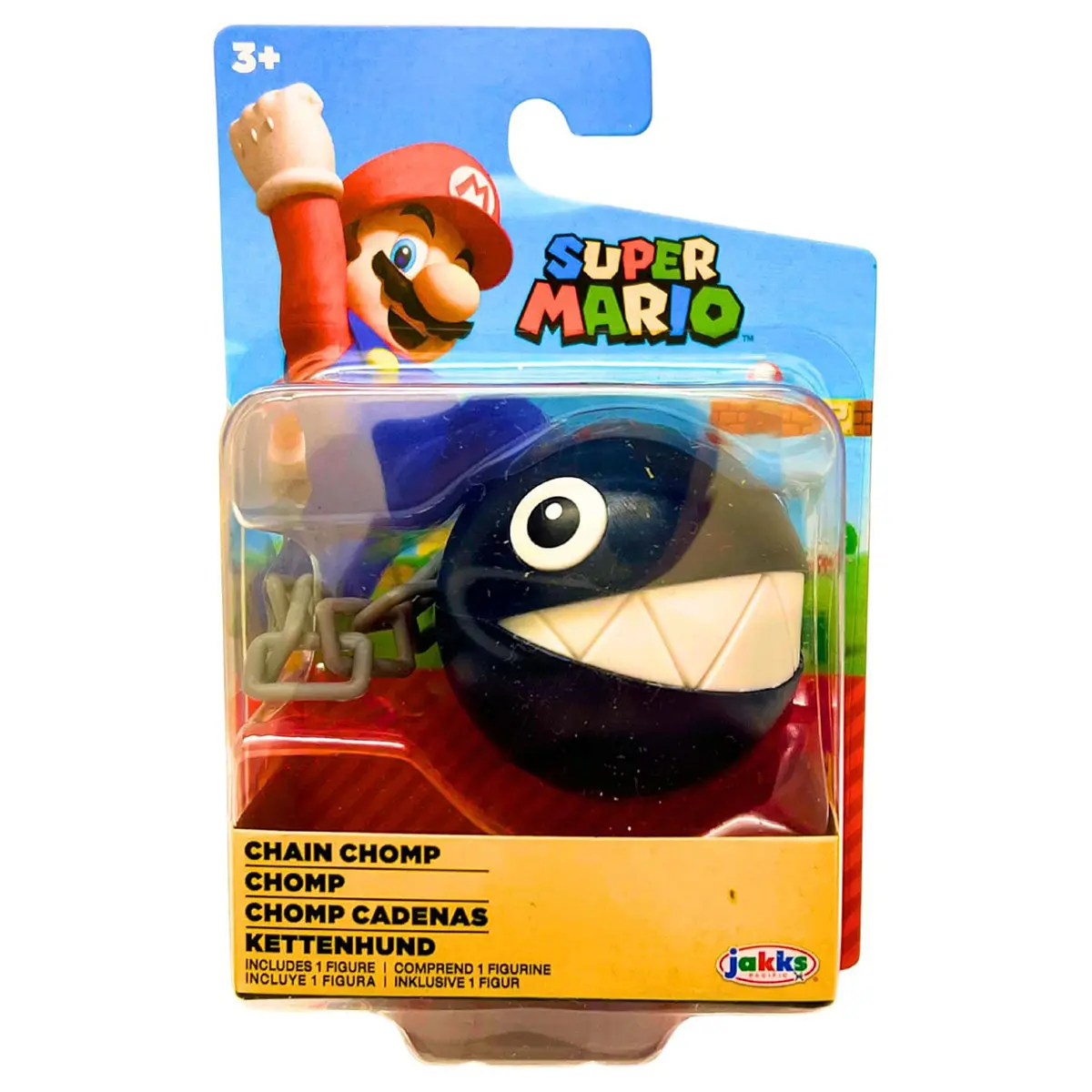 Super Mario Chain Chomp 2.5" Figure 1