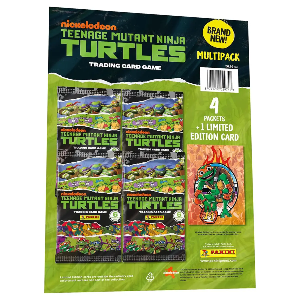 Panini Teenage Mutant Ninja Turtles 3 Trading Card Game Multipack 1