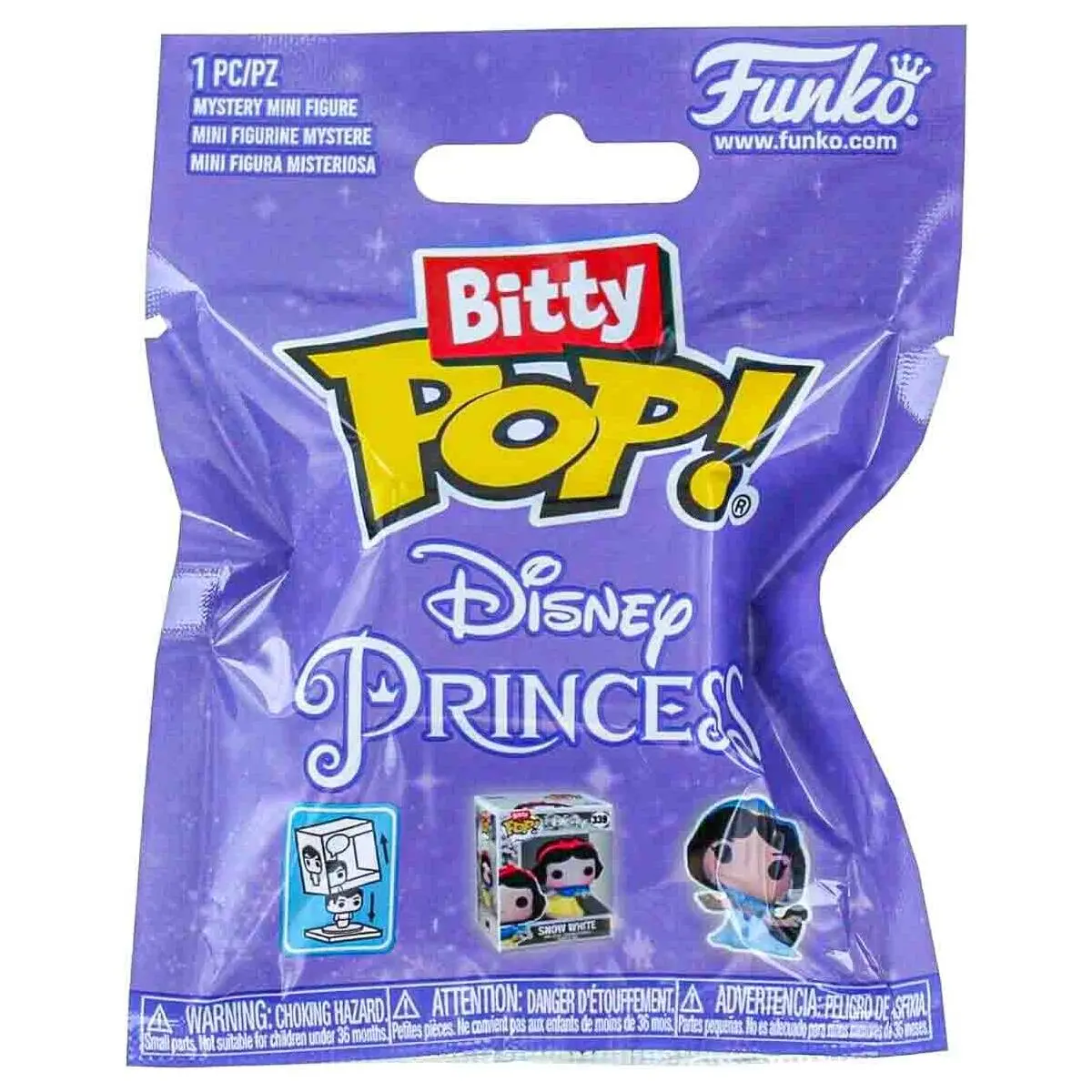 Funko Bitty Pop! Disney Princess Mini Figure Blind Bag (Styles Vary) 1