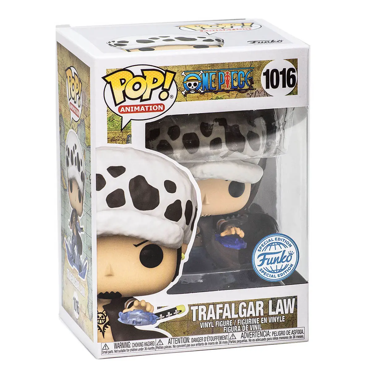 Funko Pop! Animation: One Piece - Trafalgar Law Vinyl Figure #1016 1