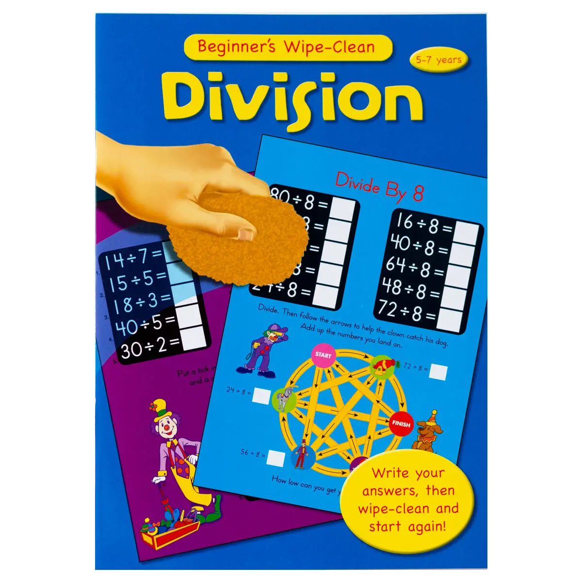 Beginner's Wipe-Clean Division Book 1