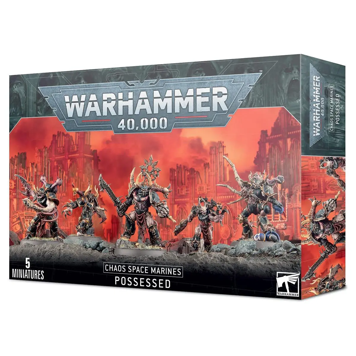 Warhammer 40,000 Chaos Space Marines: Possessed Miniatures Set 1