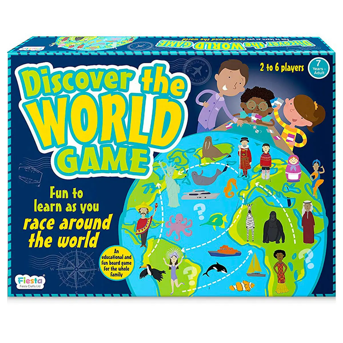 Discover The World Map Game 1