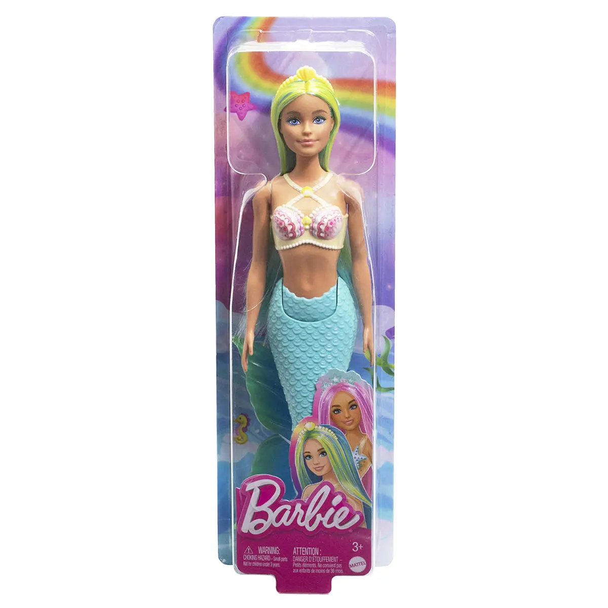 Barbie Mermaid Doll Blue 1