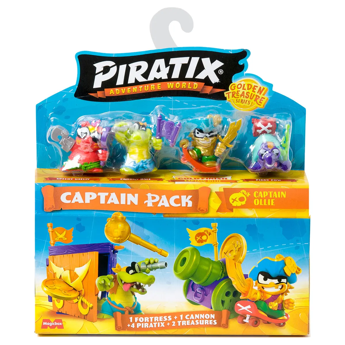 Piratix Adventure World Golden Treasure Series Captain Pack - Captain Ollie (Styles Vary) 1