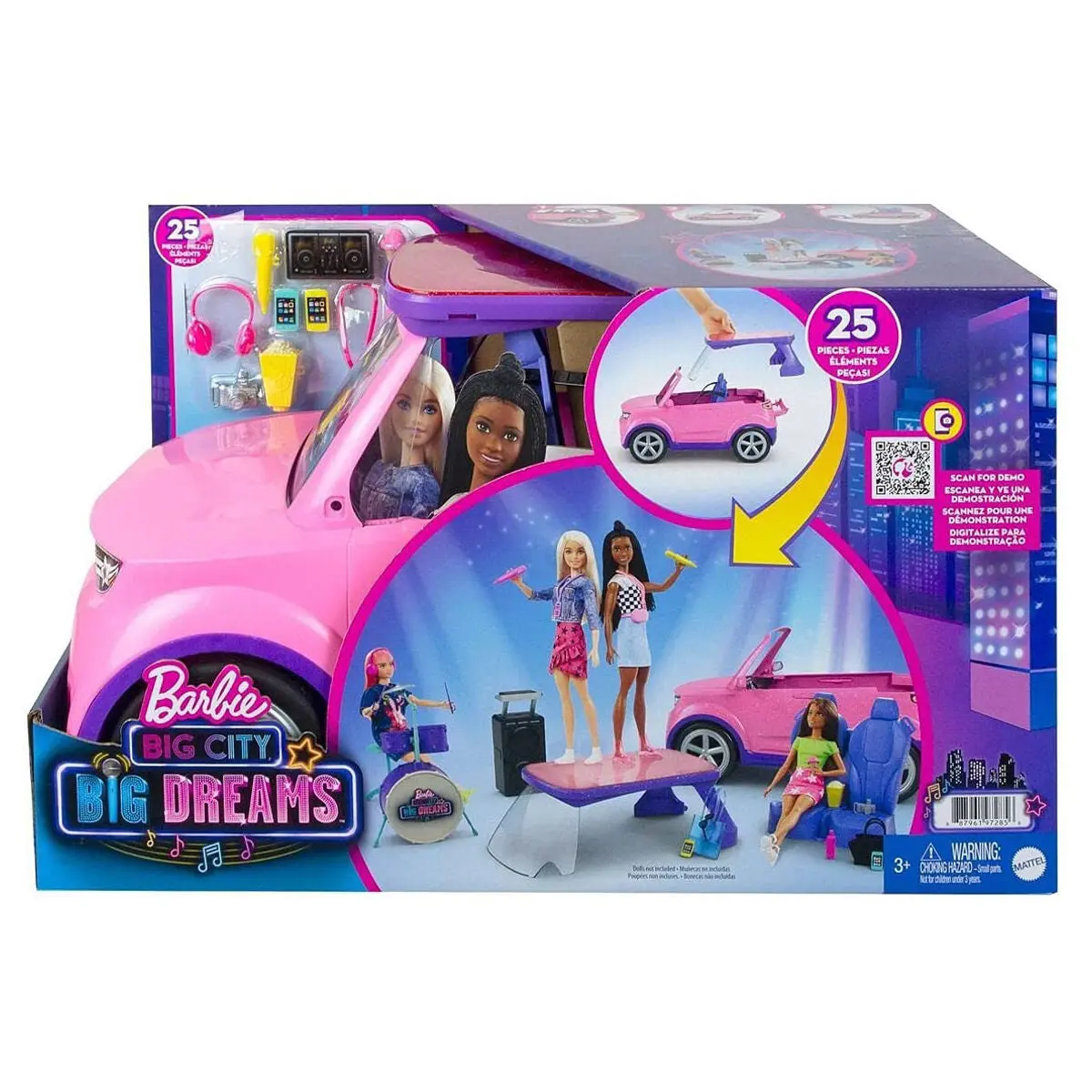 Barbie: Big City Big Dreams Transforming Vehicle 1