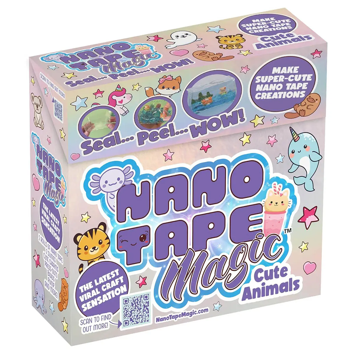 Nano Tape Magic: Cute Animals Kit 1