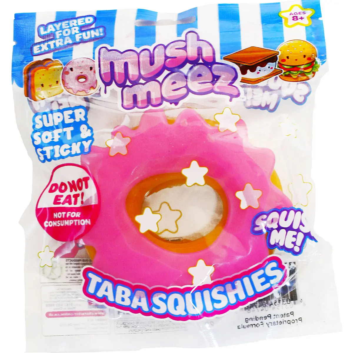 Mushmeez Taba Squishies Donut Sensory Toy 1