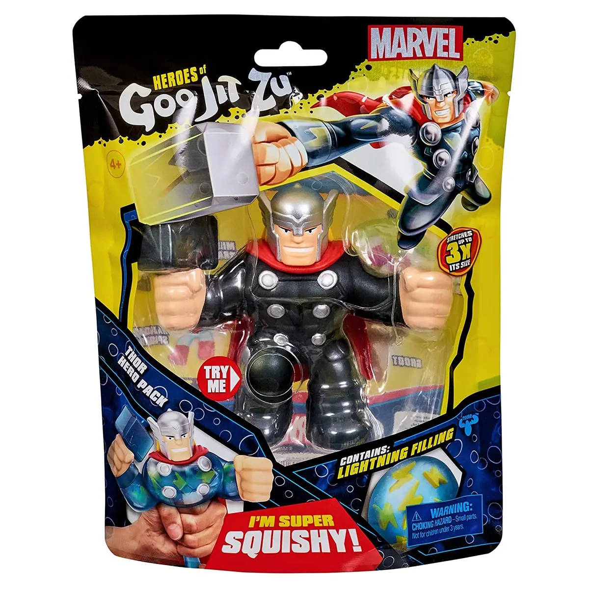 Heroes Of Goo Jit Zu Marvel Thor Stretch Figure 1
