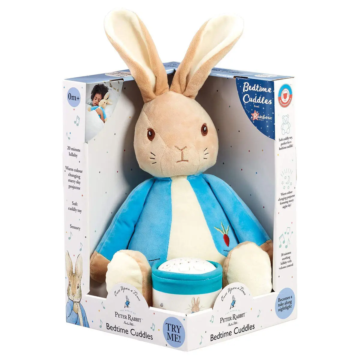 Bedtime Cuddles With Peter Rabbit Soft Toy 1