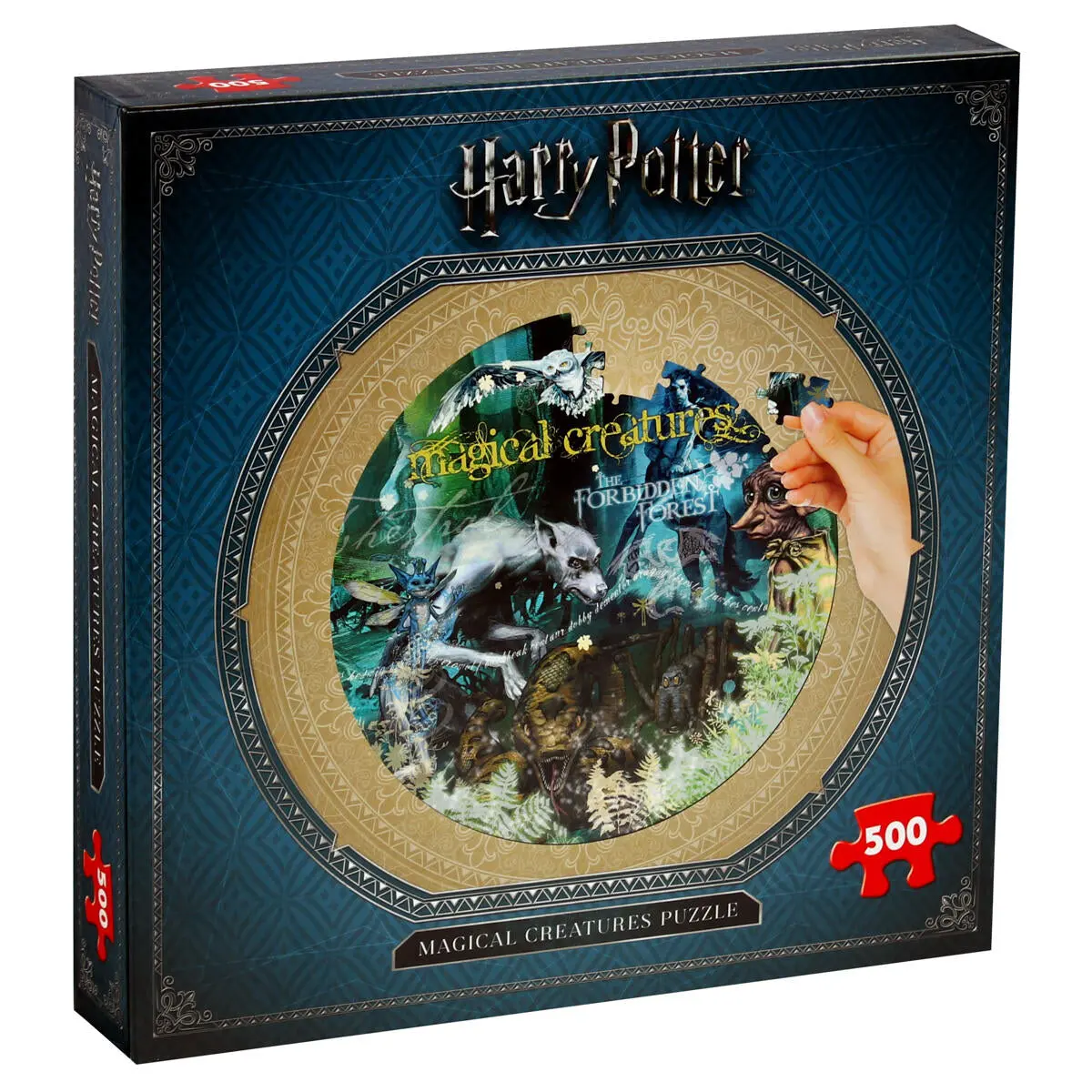 Harry Potter Magical Creatures The Forbidden Forest 500 Piece Jigsaw Puzzle 1