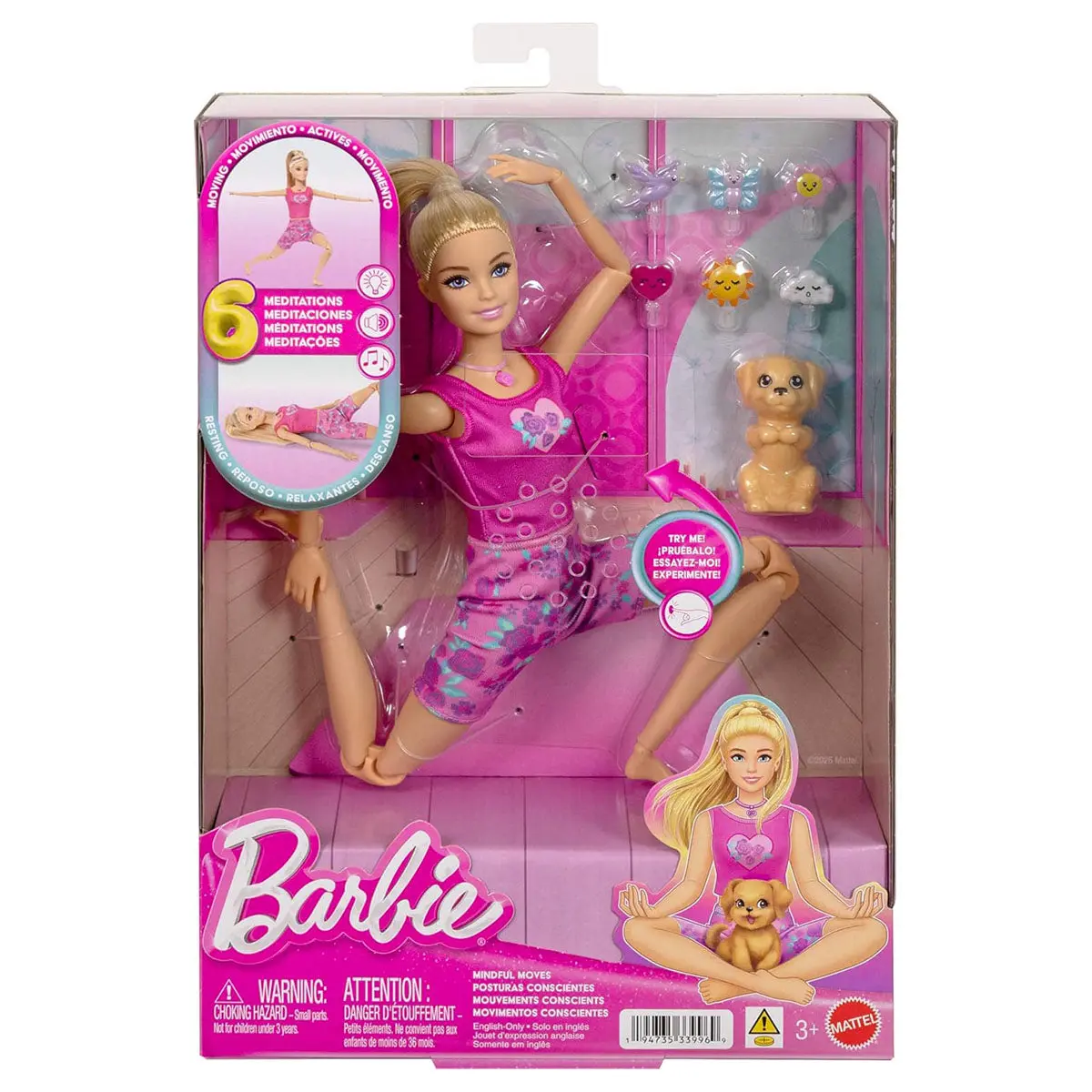 Barbie Mindful Moves Doll Set 1