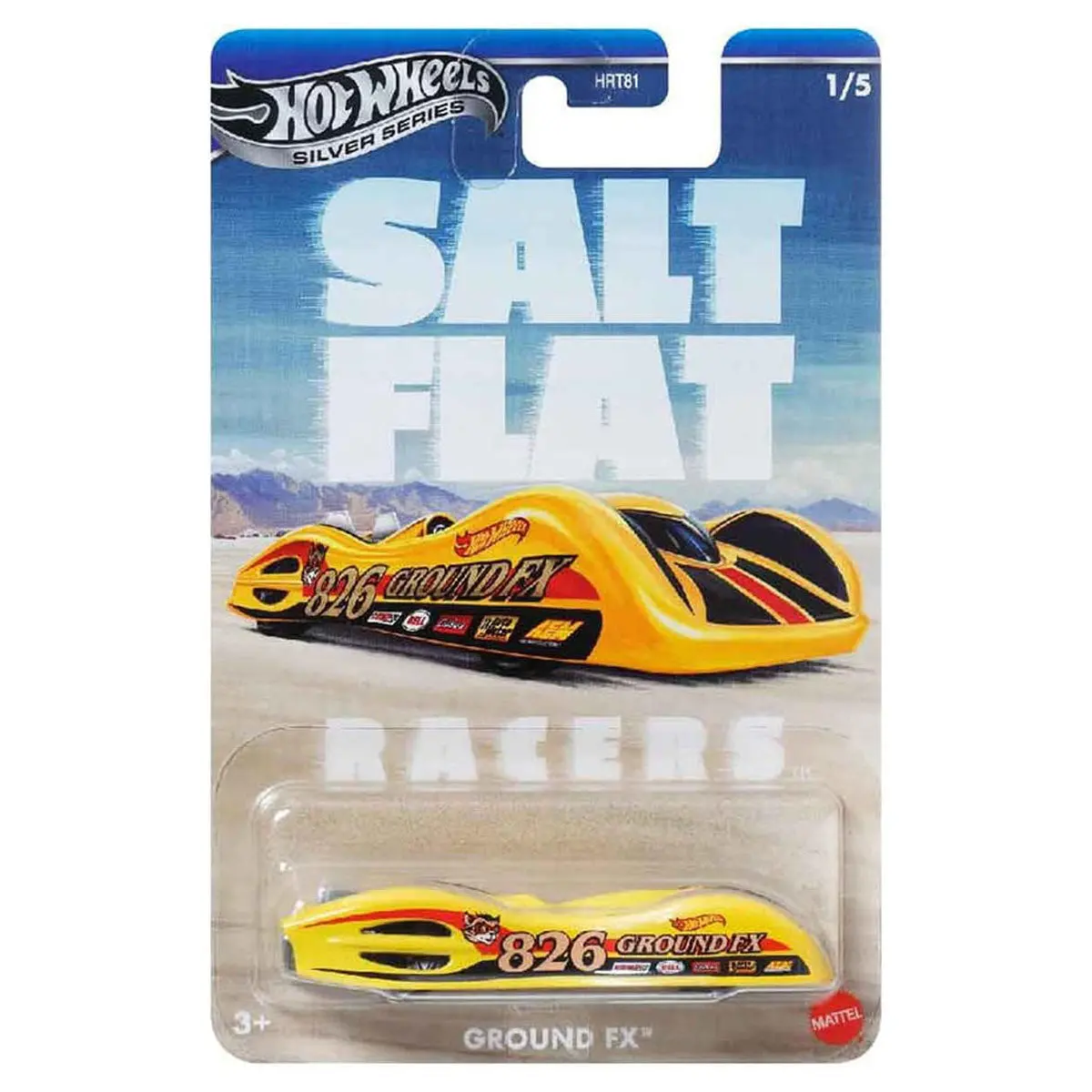 Hot Wheels Silver Series: Salt Flat Racers 1932 Ground Fx Car (1/5) 1