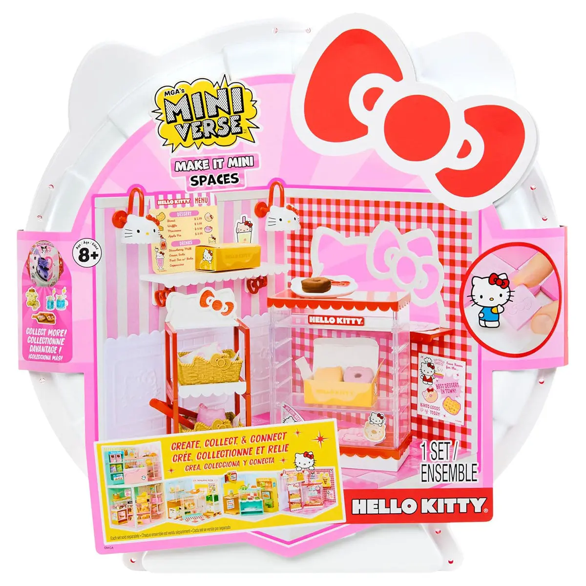 Mga's Mini Verse: Make It Mini Spaces: Hello Kitty Playset 1