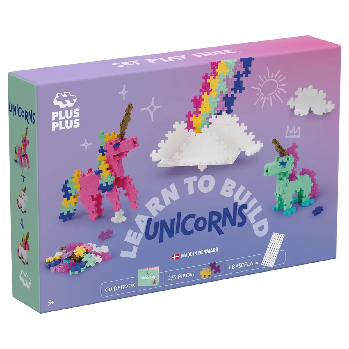 Plus-Plus Learn To Build Unicorns Set 1