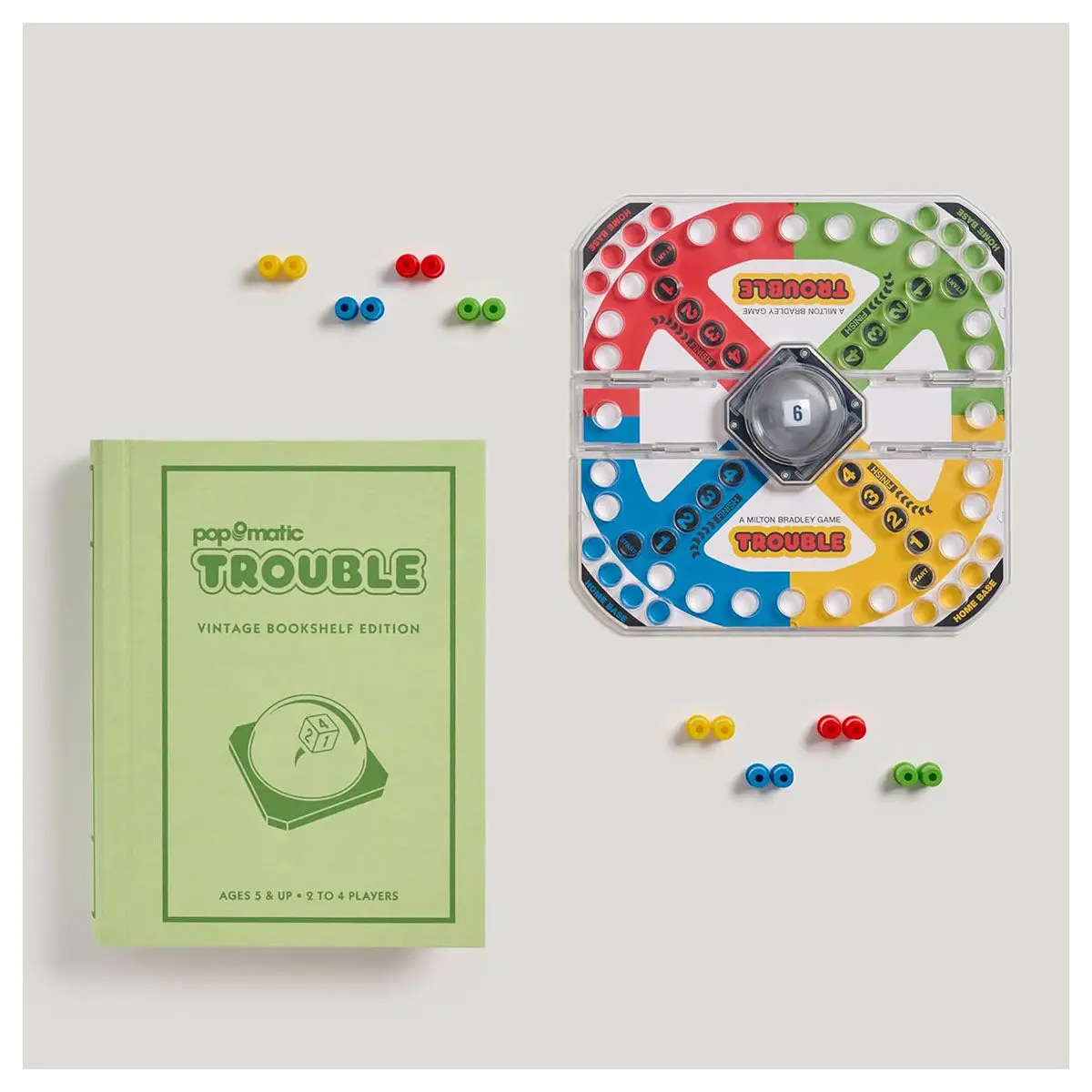 Trouble Vintage Bookshelf Edition Board Game 2