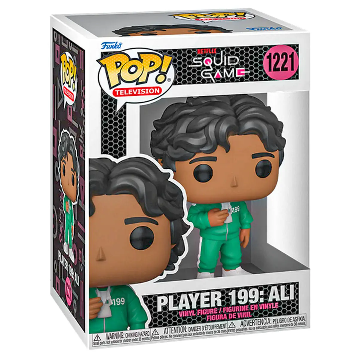 Funko Pop! Television: Squid Game Player 199: Ali Vinyl Figure #1221 1