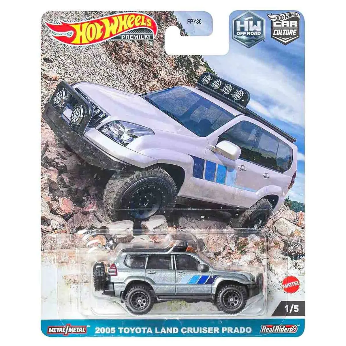 Hot Wheels Car Culture: Off-Road: 2005 Toyota Land Cruiser Prado (1/5) 1