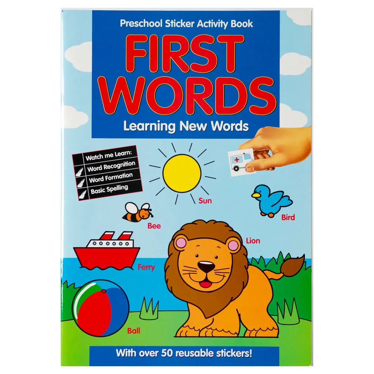 First Words Preschool Sticker Activity Book 1