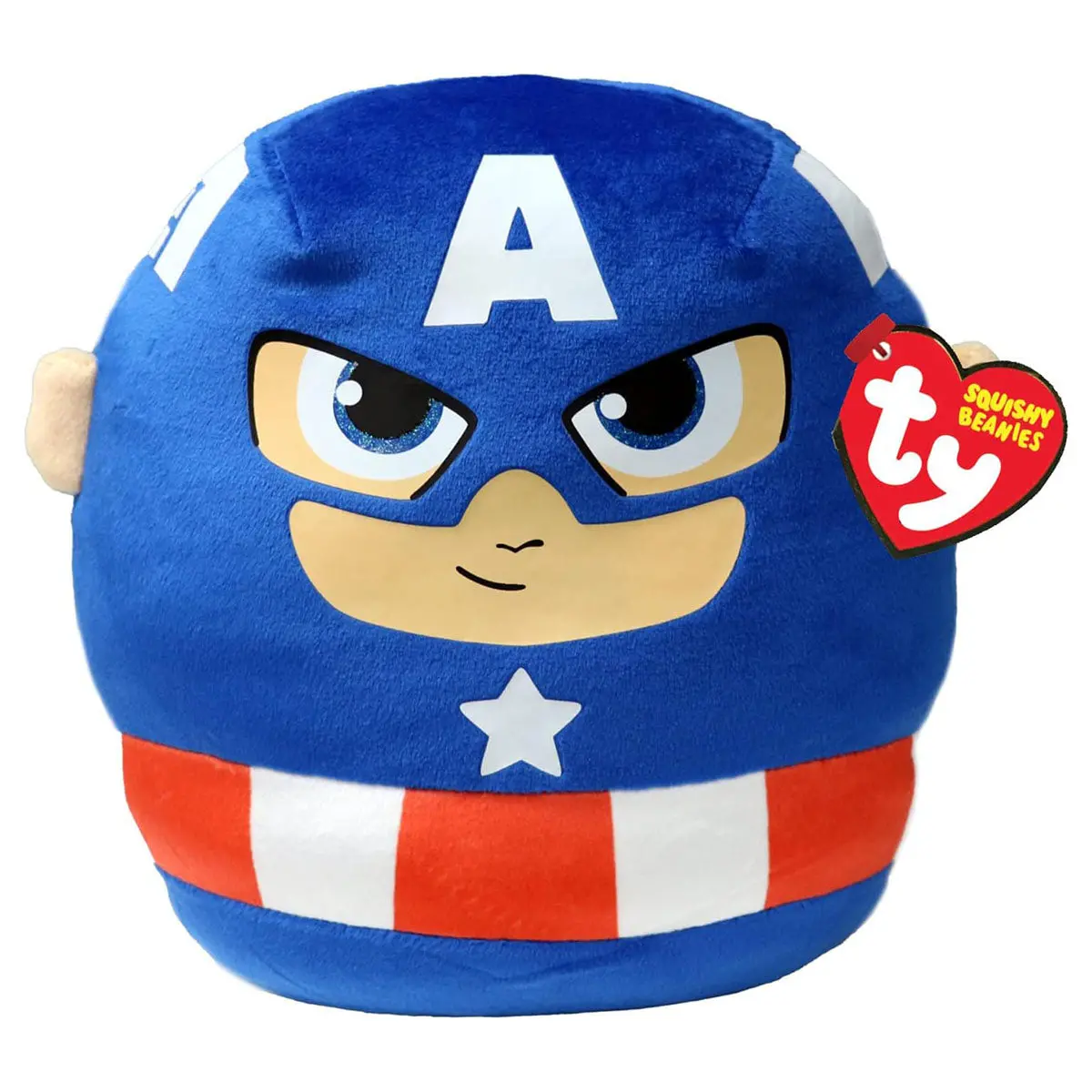 Ty Squishy Beanies Marvel Captain America 10" Plush 1