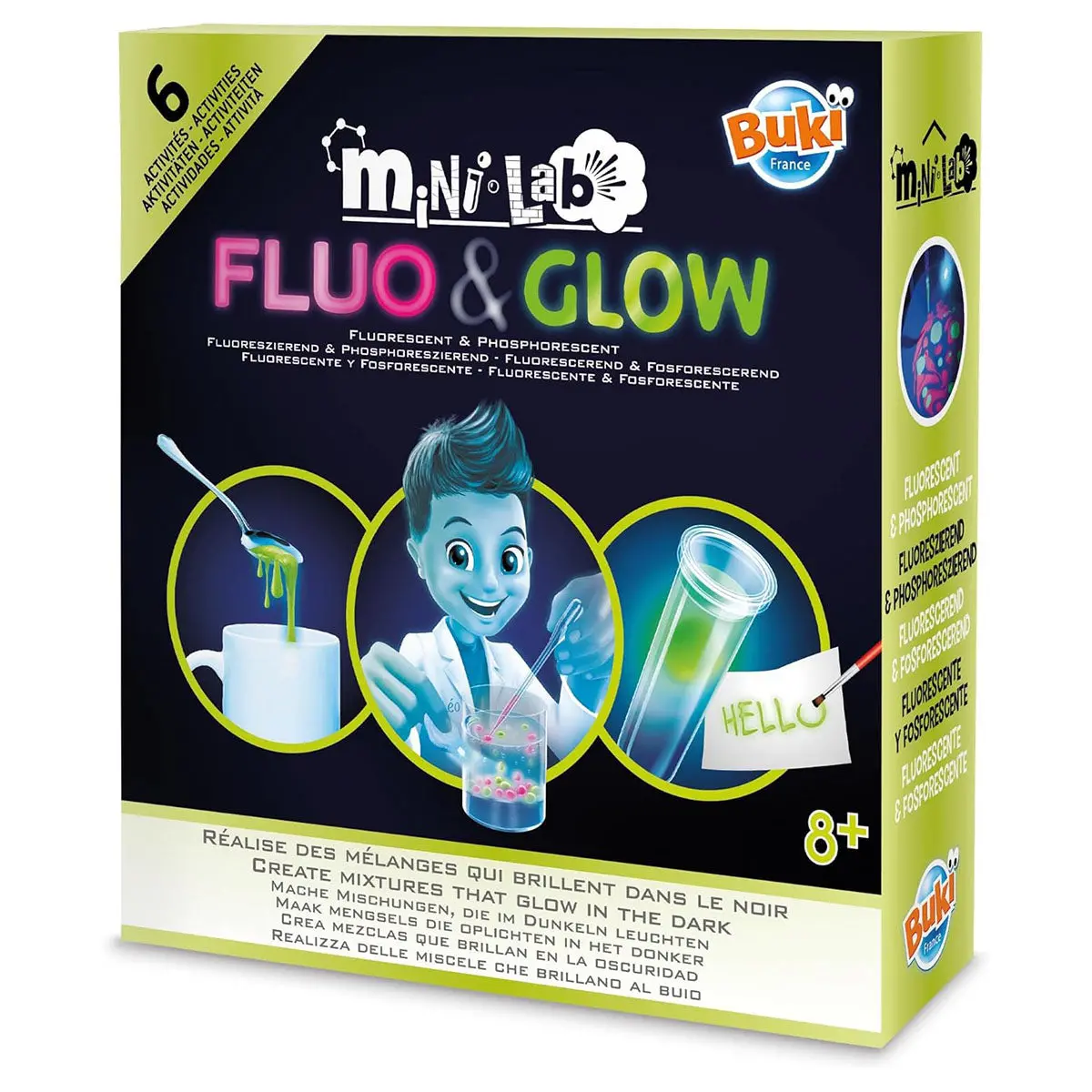 Buki Mini Lab Fluo & Glo Set 1