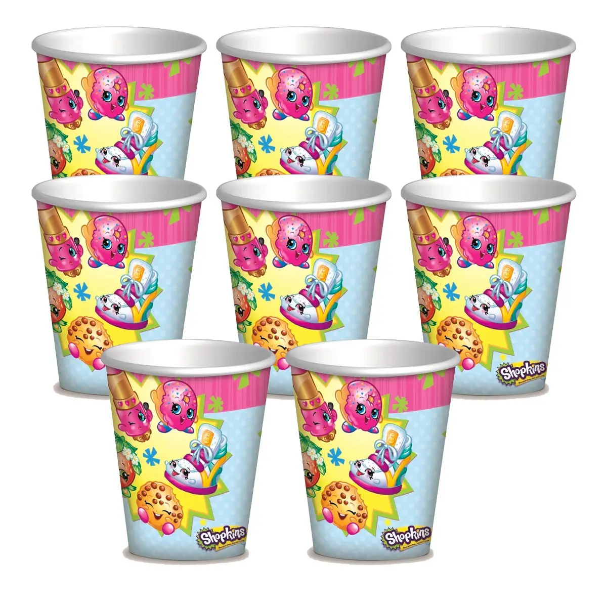 Shopkins Paper Cups (8 Pack) 1