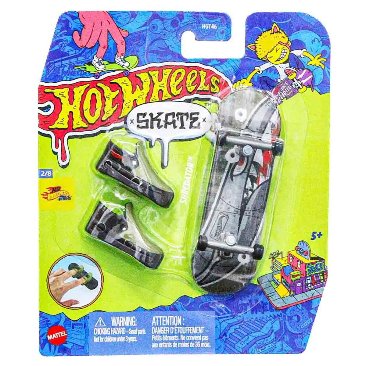 Hot Wheels Skate: Shredator Fingerboard 1