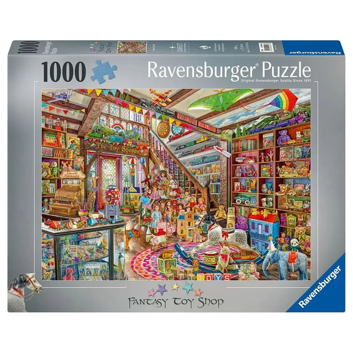 Ravensburger Fantasy Toy Shop 1000 Piece Jigsaw Puzzle 1